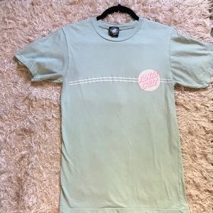 Teal, Santa Cruz tee